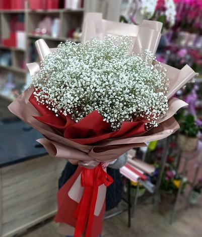 Букет цветов из: Гипсофила в Апшеронске